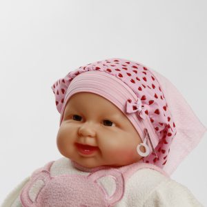 Kopftuch - Bandana "Herz" Gr. 38/40
