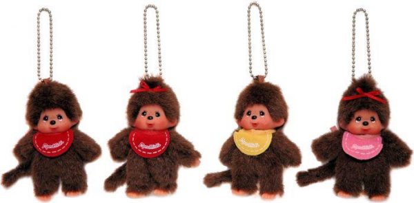 Monchhichi Schlüsselanhänger,sort.i.Disp