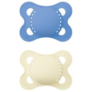 MAM Schnuller Original Pure plain Silikon boy 2er Set 2er Set